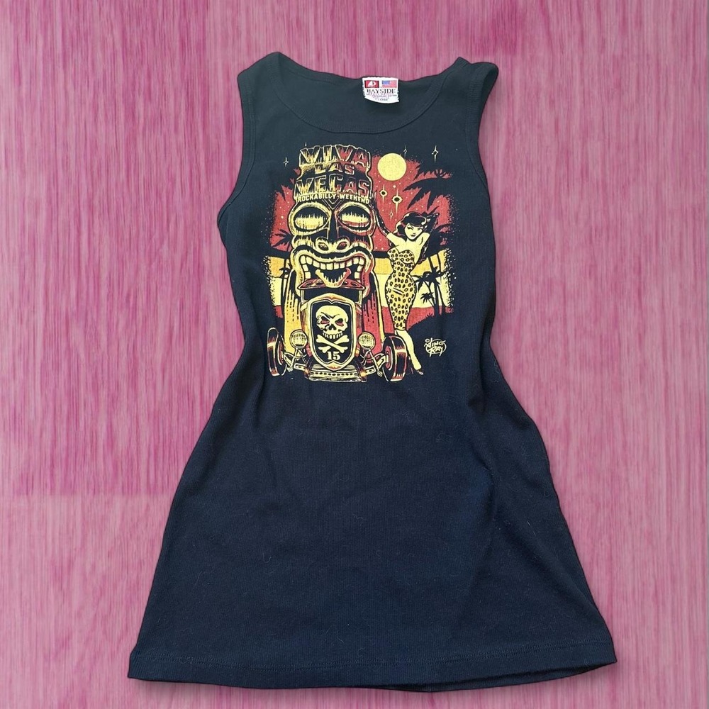 bayside 2012 vince ray la vegas rockabilly tank top